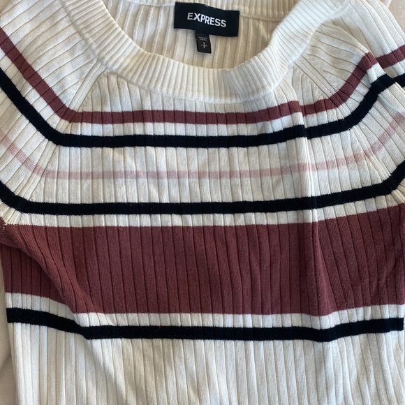 Express Stripped Sweater - Picture 2 of 4